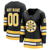 Boston Bruins Fanatics Women's Home Breakaway Custom Jersey - NHL Jerseys