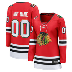 Chicago Blackhawks Fanatics Women's Centennial Breakaway Custom Jersey - NHL Jerseys