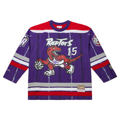 Purple Vince Carter Toronto Raptors Unisex Maxxed Out Fashion Hockey Jersey | NBA