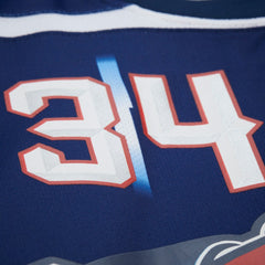 Navy Hakeem Olajuwon Houston Rockets Unisex Maxxed Out Fashion Hockey Jersey | NBA