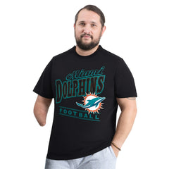 Miami Dolphins G-III Sports by Carl Banks Adaptive Headliner Graphic T-Shirt | NFL Online