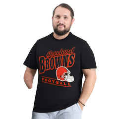 Cleveland Browns G-III Sports by Carl Banks Adaptive Headliner Graphic T-Shirt | NFL New