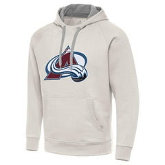 Colorado Avalanche Antigua Big Logo Victory Pullover Hoodie - NHL Hoodies