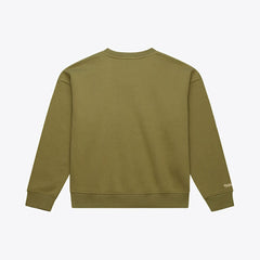 Olive Boston Celtics Women's Lightweight Script Sweatshirt | NBA
