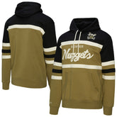 Olive/Black Denver Nuggets Double Clutch Head Coach Hoodie sale | NBA