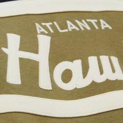 Olive/Black Atlanta Hawks Double Clutch Head Coach Hoodie | NBA