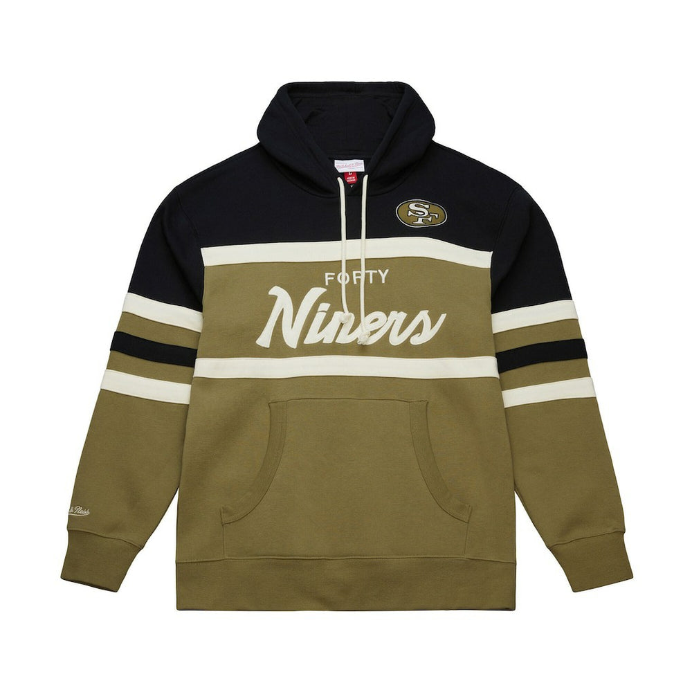 San Francisco 49ers Vintage Logo Head Coach Hoodie | NFL Hot