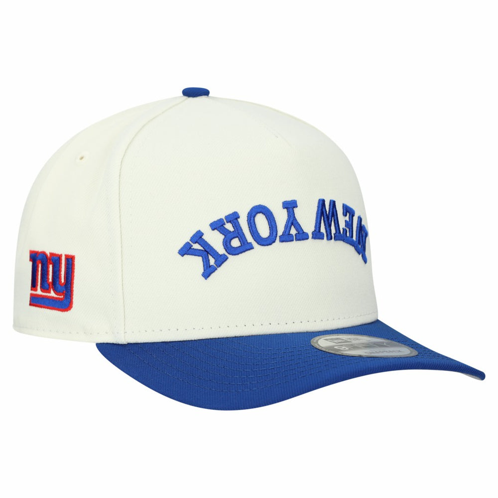 New York Giants Upside Down 9FIFTY A-Frame Snapback Hat | NFL Discount