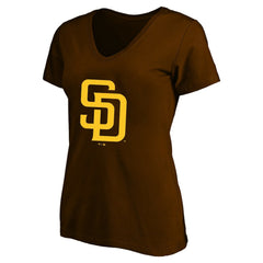Fernando Tatis Jr. San Diego Padres Profile Women's Plus Size Name & Number V-Neck T-Shirt - MLB T-shirts