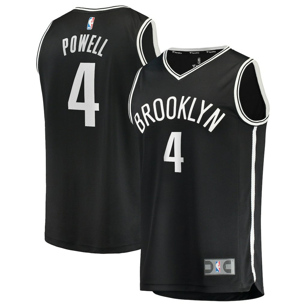 Black Drake Powell Brooklyn Nets Youth Fast Break Replica Jersey | NBA