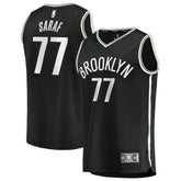 Black Ben Saraf Brooklyn Nets Youth Fast Break Replica Jersey | NBA