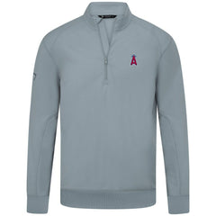 Los Angeles Angels Levelwear Upright Insignia Tri-Blend Quarter-Zip Pullover - MLB Pullover