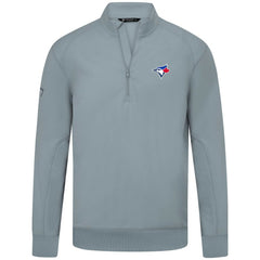 Toronto Blue Jays Levelwear Upright Insignia Tri-Blend Quarter-Zip Pullover - MLB Pullover