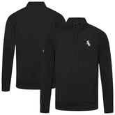 Chicago White Sox Levelwear Upright Insignia Tri-Blend Quarter-Zip Pullover - MLB Pullover
