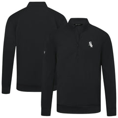 Chicago White Sox Levelwear Upright Insignia Tri-Blend Quarter-Zip Pullover - MLB Pullover