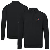 Cleveland Guardians Levelwear Upright Insignia Tri-Blend Quarter-Zip Pullover - MLB Pullover
