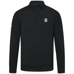 Detroit Tigers Levelwear Upright Insignia Tri-Blend Quarter-Zip Pullover - MLB Pullover