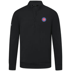 Chicago Cubs Levelwear Upright Insignia Tri-Blend Quarter-Zip Pullover - MLB Pullover