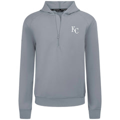 Kansas City Royals Levelwear Technic Insignia Quarter-Zip Hoodie - MLB Hoodies