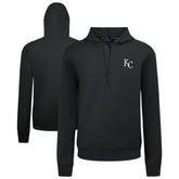 Kansas City Royals Levelwear Technic Insignia Quarter-Zip Hoodie - MLB Hoodies