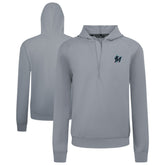 Miami Marlins Levelwear Technic Insignia Quarter-Zip Hoodie - MLB Hoodies