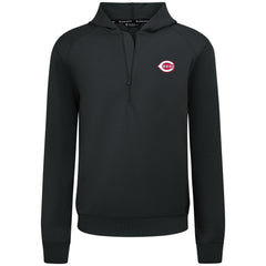 Cincinnati Reds Levelwear Technic Insignia Quarter-Zip Hoodie - MLB Hoodies