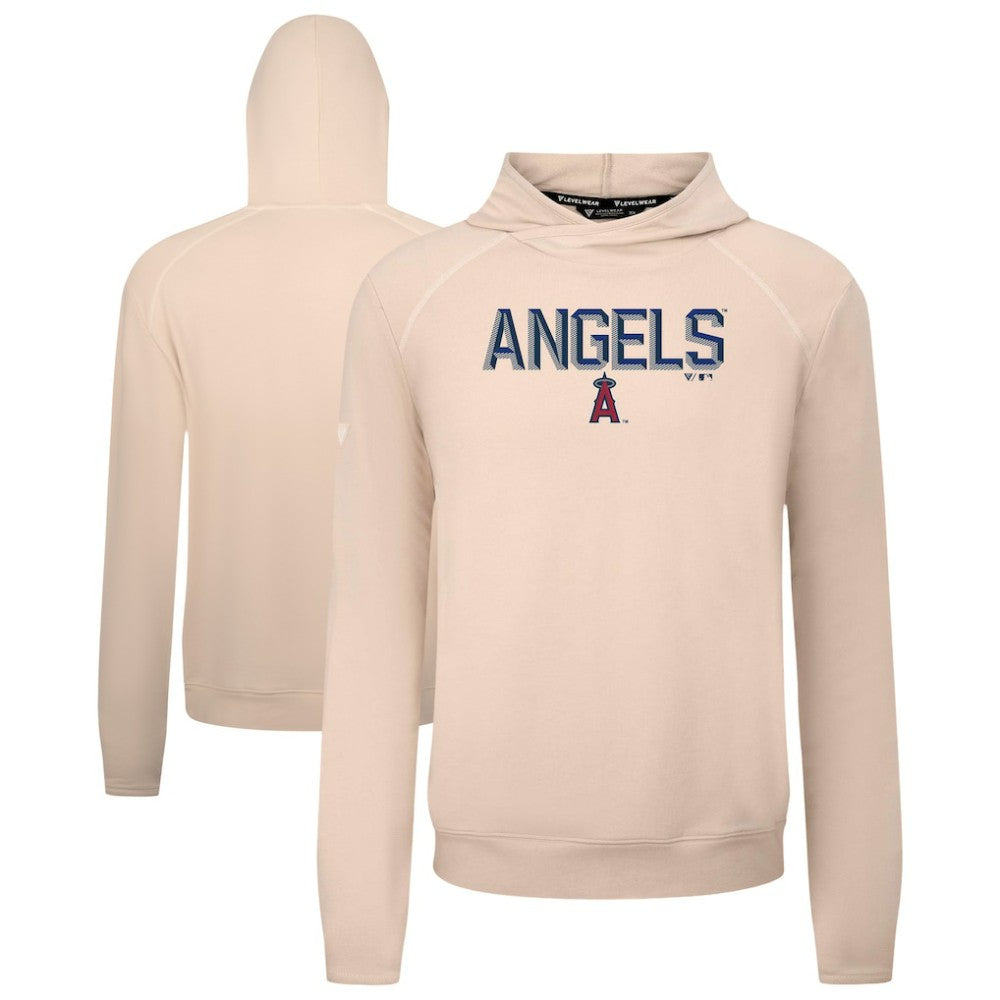 Los Angeles Angels Levelwear Mandate Carve Tri-Blend Hoodie - MLB Hoodies