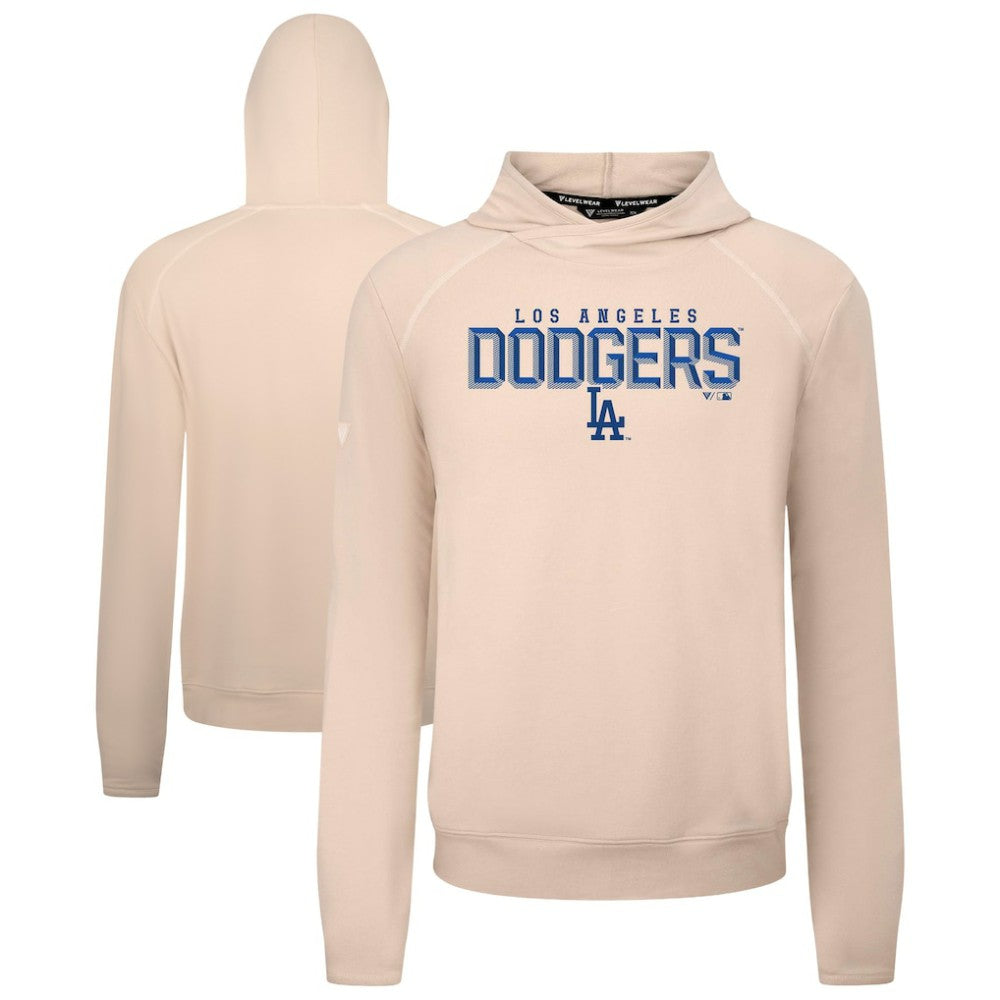 Los Angeles Dodgers Levelwear Mandate Carve Tri-Blend Hoodie - MLB Hoodies
