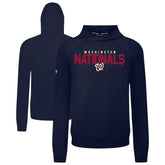 Washington Nationals Levelwear Mandate Carve Tri-Blend Hoodie - MLB Hoodies