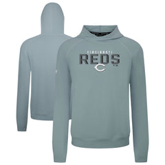 Cincinnati Reds Levelwear Mandate Carve Tri-Blend Hoodie - MLB Hoodies