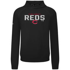 Cincinnati Reds Levelwear Mandate Carve Tri-Blend Hoodie - MLB Hoodies