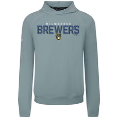 Milwaukee Brewers Levelwear Mandate Carve Tri-Blend Hoodie - MLB Hoodies