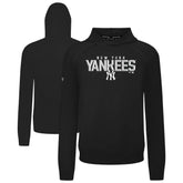 New York Yankees Levelwear Mandate Carve Tri-Blend Hoodie - MLB Hoodies