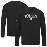 New York Yankees Levelwear Mandate Carve Tri-Blend Sweatshirt - MLB Sweatshirts