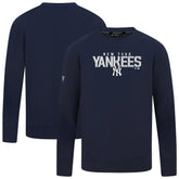 New York Yankees Levelwear Mandate Carve Tri-Blend Sweatshirt - MLB Sweatshirts