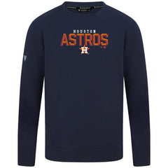 Houston Astros Levelwear Mandate Carve Tri-Blend Sweatshirt - MLB Sweatshirts