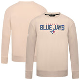 Toronto Blue Jays Levelwear Mandate Carve Tri-Blend Sweatshirt - MLB Sweatshirts