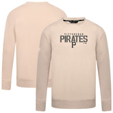 Pittsburgh Pirates Levelwear Mandate Carve Tri-Blend Sweatshirt - MLB Sweatshirts