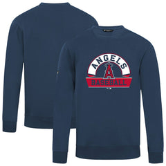 Los Angeles Angels Levelwear Zane Banner Arch Sweatshirt - MLB Sweatshirts