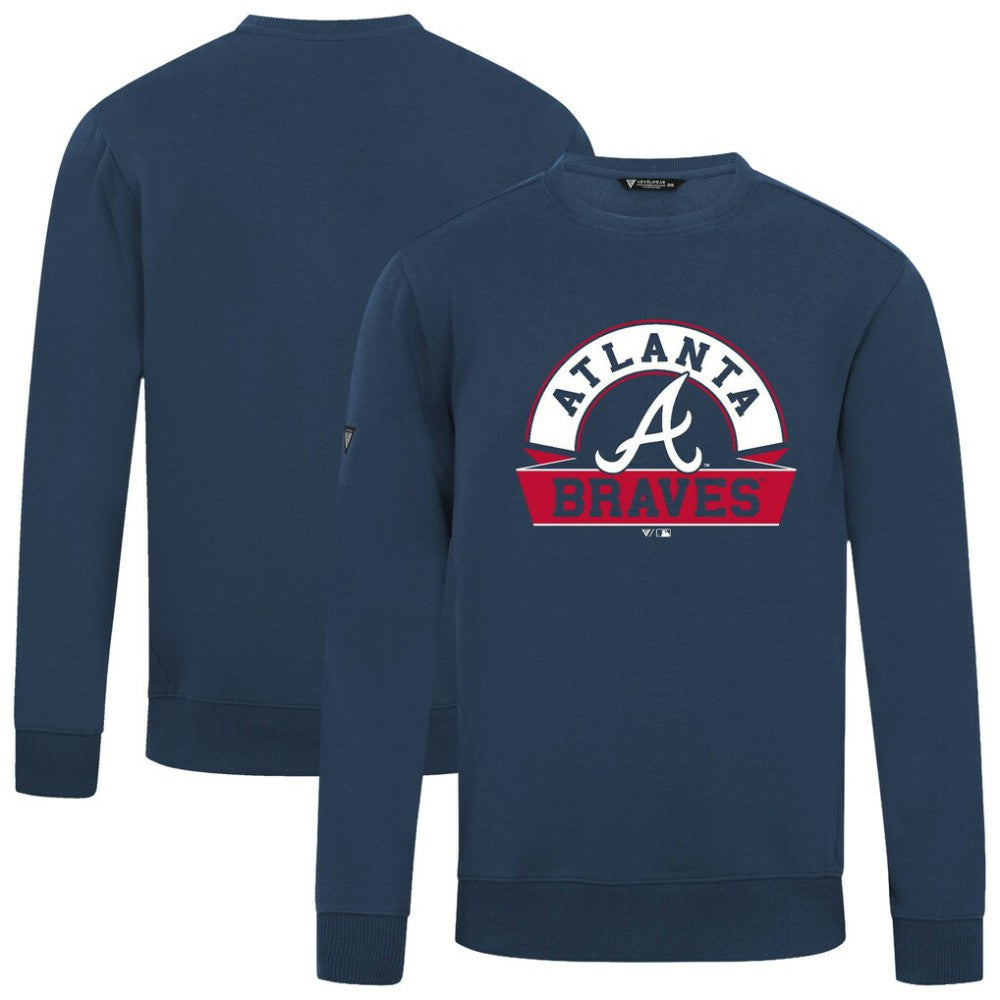 Atlanta Braves Levelwear Zane Banner Arch Sweatshirt - MLB Sweatshirts