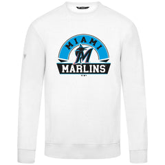 Miami Marlins Levelwear Zane Banner Arch Sweatshirt - MLB Sweatshirts