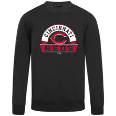 Cincinnati Reds Levelwear Zane Banner Arch Sweatshirt - MLB Sweatshirts