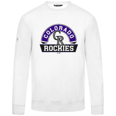 Colorado Rockies Levelwear Zane Banner Arch Sweatshirt - MLB Sweatshirts
