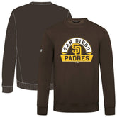 San Diego Padres Levelwear Zane Banner Arch Sweatshirt - MLB Sweatshirts