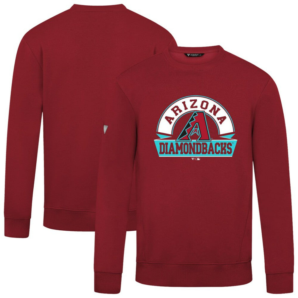 Arizona Diamondbacks Levelwear Zane Banner Arch Sweatshirt - MLB Sweatshirts