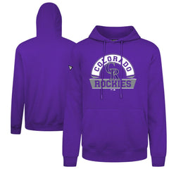Colorado Rockies Levelwear Podium Banner Arch Hoodie - MLB Hoodies