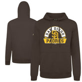 San Diego Padres Levelwear Podium Banner Arch Hoodie - MLB Hoodies