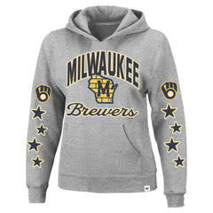 Milwaukee Brewers '47 Women's Plus Size Starry Eye Hoodie - MLB Hoodies