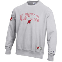 New Jersey Devils Champion Reverse Weave Fleece Sweatshirt - NHL Sweatshirts