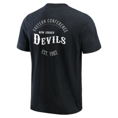New Jersey Devils Darius Rucker Collection by Fanatics Fanatics Fest Washed Henley T-Shirt - NHL T-shirts